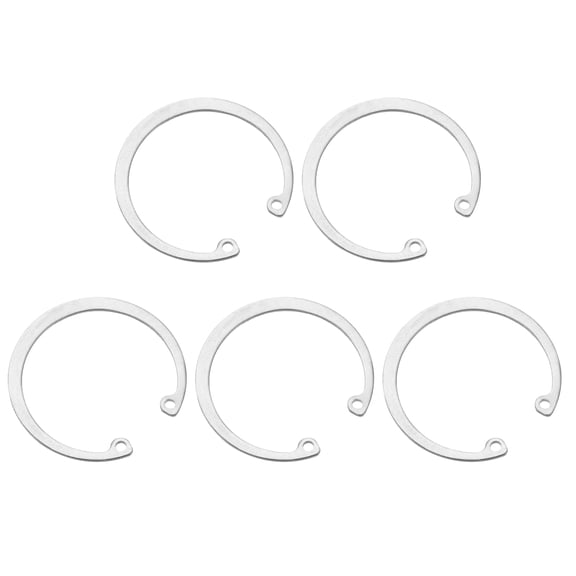 5 Pack58mm Internal Retaining Ring Circlip, Internal Circlip Snap Rings, Silver