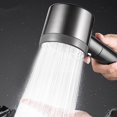 thumbnail image 1 of 5 Packs 5-Speed Turbo High-Pressure Shower Head with 5-Stage Filtration for Bathroom Cleaning Rustproof ABS Adjustable Spray Modes for Bathtub Toilet and Hair Care, 1 of 9