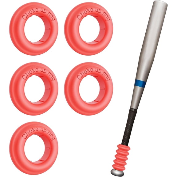 5 Packs Baseball Bat Grip Choke Up Rings Choke Ring Baseball Softball Teeball Tball Bat Choke Up Ring Bat Knob Baseball Bat Accessories
