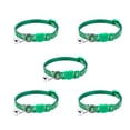 thumbnail image 1 of 5 Packs Breakaway Pet Collar with Bell, Adjustable Nylon Collar for Cat Dog Halloween Christmas Thanksgiving Holiday, 1 of 4