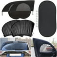 5 Packs Car Window Screens Mosquito Net for Camping Breathable Mesh