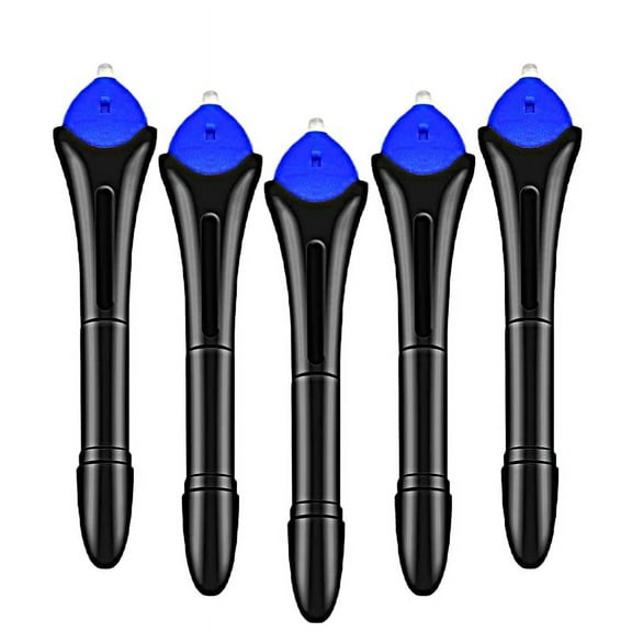 5-Packs Compound Glue Fix Pen -5 Second Quick Fix UV Light Plastic Welding Repairs Tool UV Light Refill Glue for Toys Wood Glass Fabric Repair & Seal