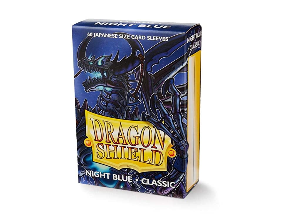 5 Packs Dragon Shield Classic Mini Japanese Night Blue 60 ct Card Sleeves Value Bundle!