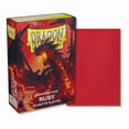 thumbnail image 1 of 5 Packs Dragon Shield Matte Mini Japanese Ruby 60 ct Card Sleeves Value Bundle!, 1 of 4