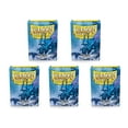 thumbnail image 1 of 5 Packs Dragon Shield Matte Petrol Standard Size 100 ct Card Sleeves Value Bundle!, 1 of 5