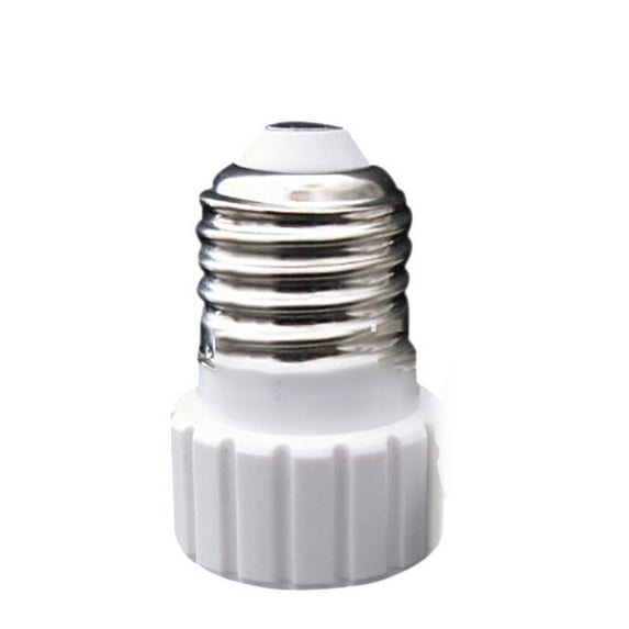 5 Packs E27 to GU10 Bulb Adapter Converter Socket for LED Lights 110-250V 3A Flame Retardant Plastic Metal Ceramics Base 3.5x5.5cm