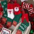 thumbnail image 1 of 5 Packs Fuzzy Socks ,Christmas Xmas Socks  5 Pairs Ladies Cozy Boot Fall Winter Thermal Warm Thick Socks, 1 of 9