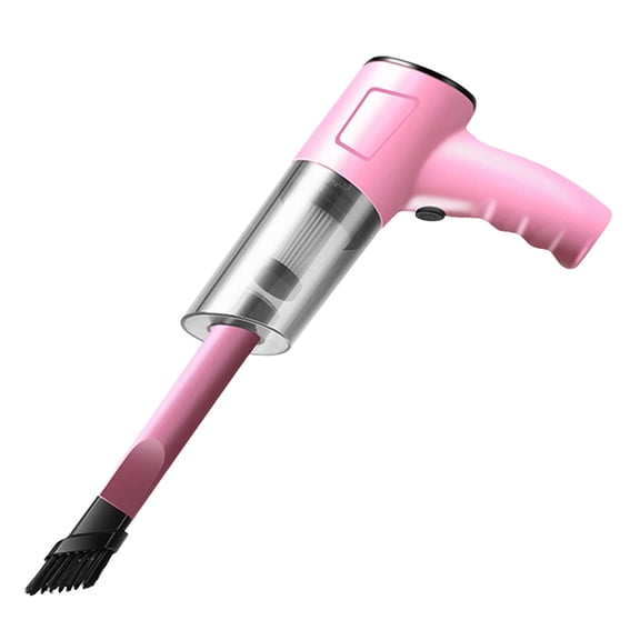 5 Packs Handheld Vacuum Cleaner USB Rechargeable Powerful 6000Pa Suction Portable Car Vacuum for Dust Pet Hair Mini Cordless Small Vacuum Buster with Washable Filter Brush Nozzle
