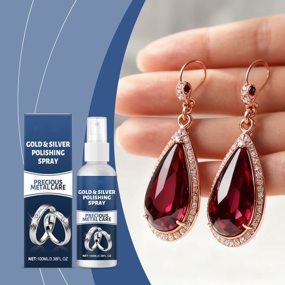 5 Packs Jewelry Cleaner Solution for Gold Silver Diamond Rings Watches Necklaces Earrings Bracelets Professional Polishing Cleaning Kit Restores Shine Removes Tarnish Dirt Safe Effective Liquid