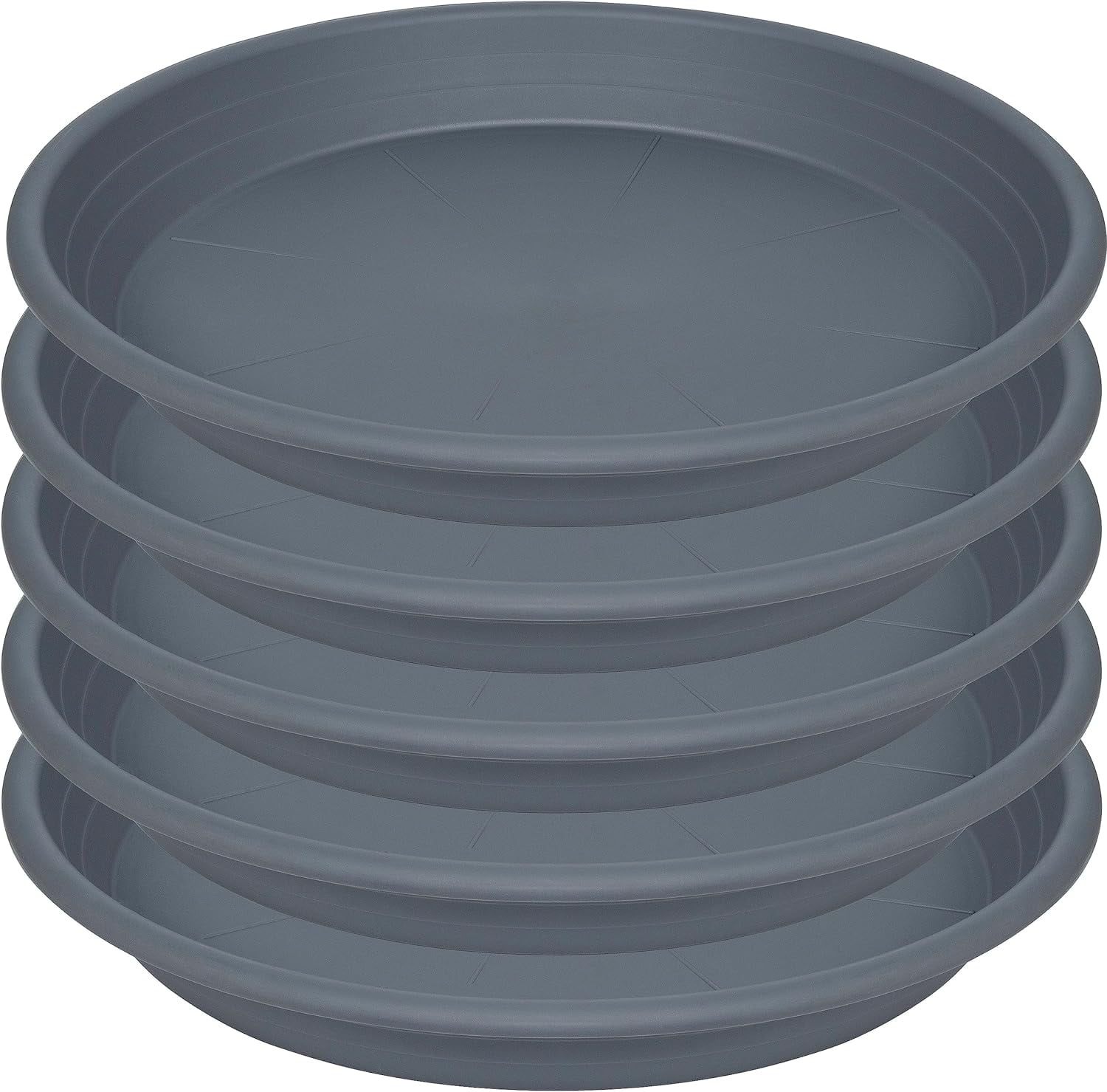 SAUCERHOME 3 Packs 19 Inch Plant Saucer Pot Tray, Large Plastic Planter Saucers