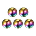 thumbnail image 1 of 5 Packs Rainbow Gazing Ball 2 Inch 51mm Polished Hollow Ball, Stainless Steel Gazing Globe Mirror Ball, 1 of 4