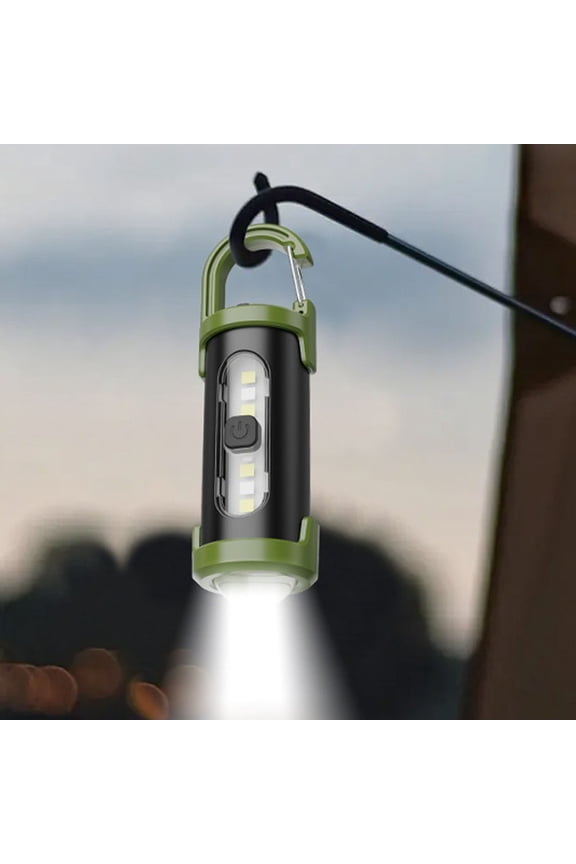 5 Packs Rechargeable Keychain Flashlights, High Small EDC Flashlights with 4 Light Modes, Small LED Keychain Flashlight USB Torch Be Used for Camping, Searching and Hiking