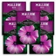 thumbnail image 1 of 5 Packs Rose Mallow Seeds - Heirloom Full Sun Perennial Flower, 1 of 6