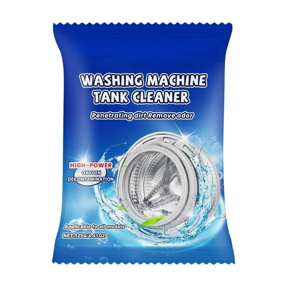5 Packs Washing Machine Cleaner Tablets 6 Pack Septic Safe HE Washer Cleaner Descaler Remove Odor Mold Residue Front Load Top Load Washer Cleaner for Laundry Machine Maintenance Deep Cleaning