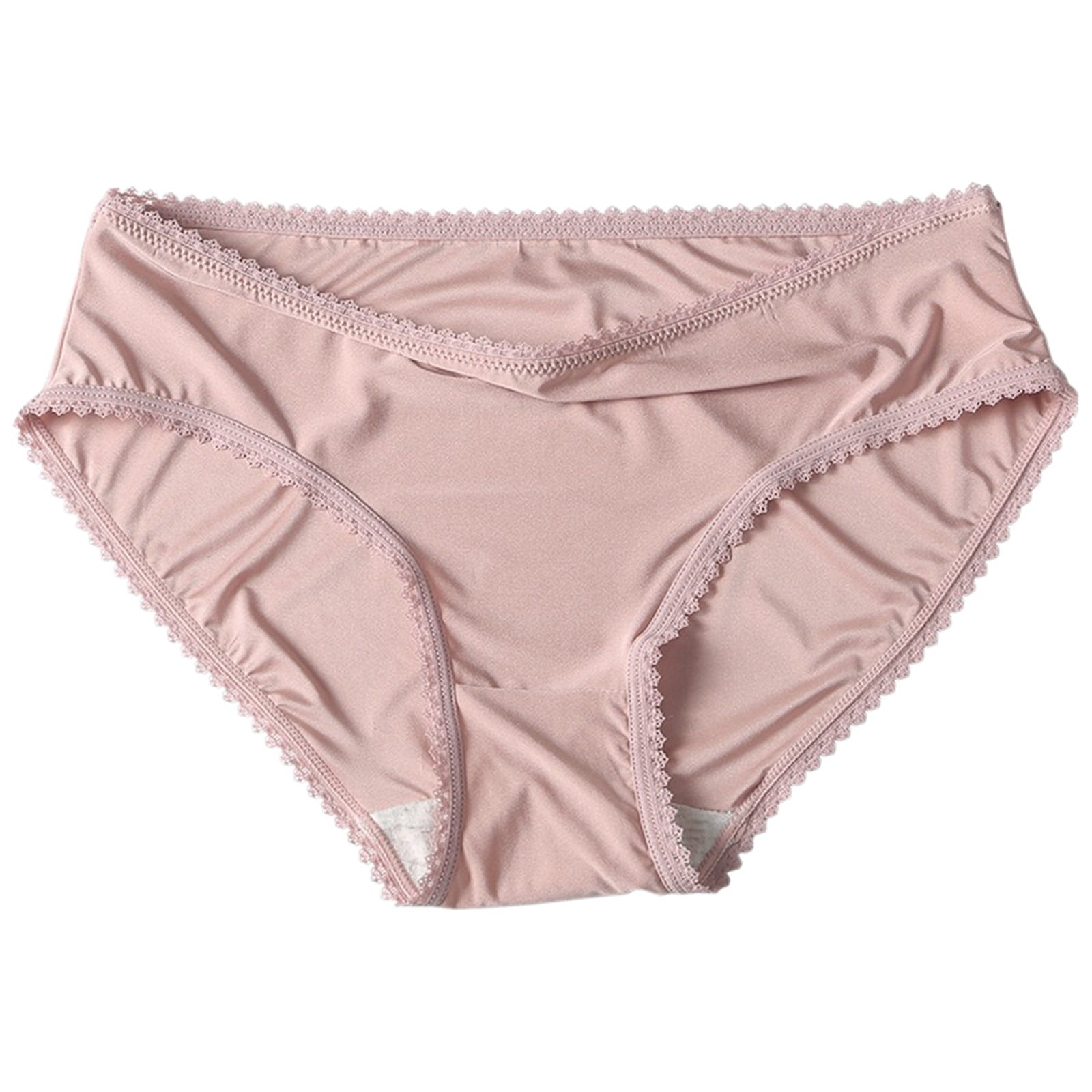 Saalt Lace Hipster Period Underwear - Mid-Rise Leakproof, Heavy Absorbency, Machine Washable - Quartz Blush Small