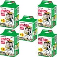 thumbnail image 1 of 5 Packs of Fujifilm Instax Mini Twin Pack Instant Films - 100 Exposures!, 1 of 1