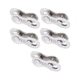 thumbnail image 1 of 5 Pair 10 Speed Master Chain Link Connectors Bicycle Bike Reusable Speed Chain Link Silver Tone, 1 of 8