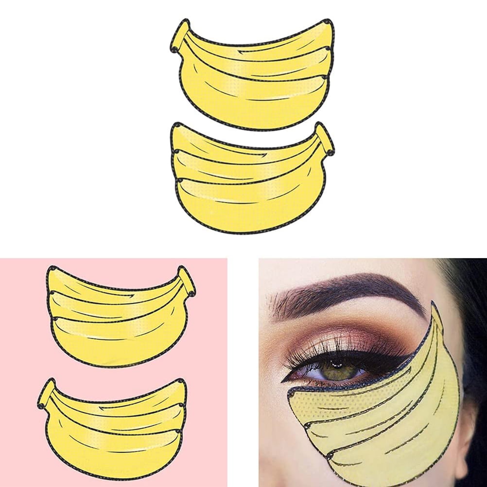 5 Pair Eye Makeup Template Sticker Nonwoven Eyeliner Eyeshadow Makeup