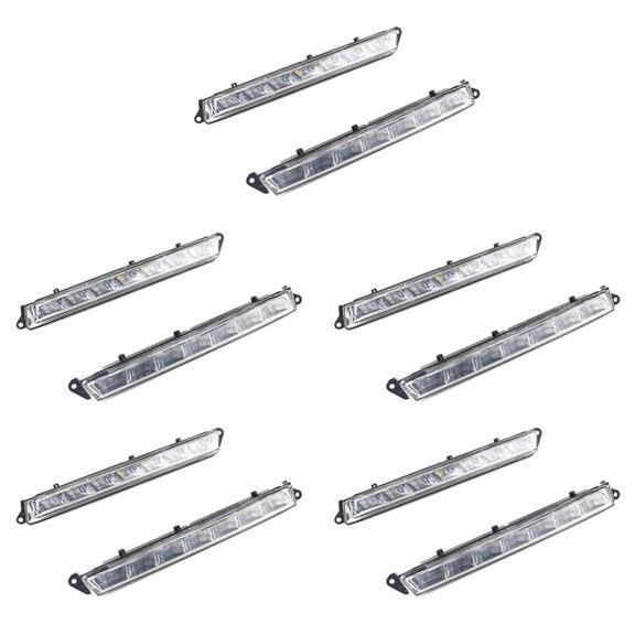 5 Pair LED Daytime Running Light for X164 GL350 GL450 GL500 LED Fog DRL A1649060351 A1649060451