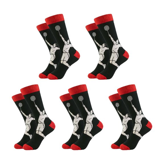 5 Pair Long Compressions Sock Cotton Texture for Football Player Offering and Wicking Technology