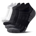 thumbnail image 1 of Mqamex Men's Ankle Socks 5 Pairs,Athletic Low Cut Socks,10-14, 1 of 6