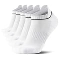 thumbnail image 1 of Mqamex Men's Ankle Socks 5 Pairs,Athletic Low Cut Socks,10-14, 1 of 4