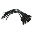 thumbnail image 1 of 5 Pairs 2 Pin Male to Female Connector Cable For Single Color LED, 1 of 10