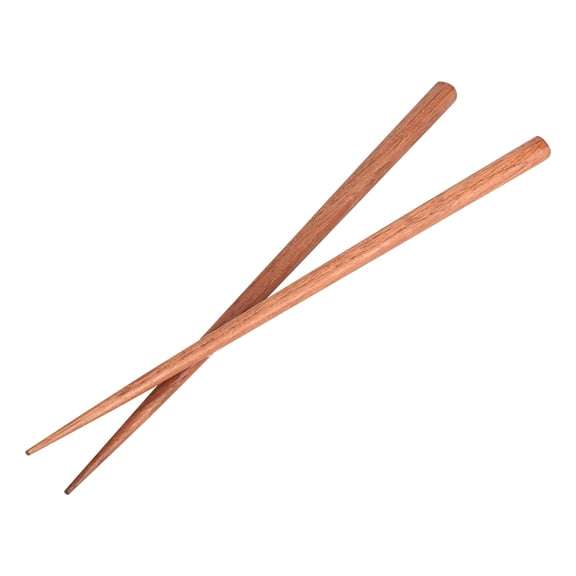 5 Pairs 22.5cm Practical Simply Style Solid Color Handmade Wooden Chopsticks Set Pack Gift