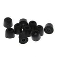 thumbnail image 1 of 5 Pairs 4.5mm Memory Foam Tips earplugs For Earphones Black, 1 of 6