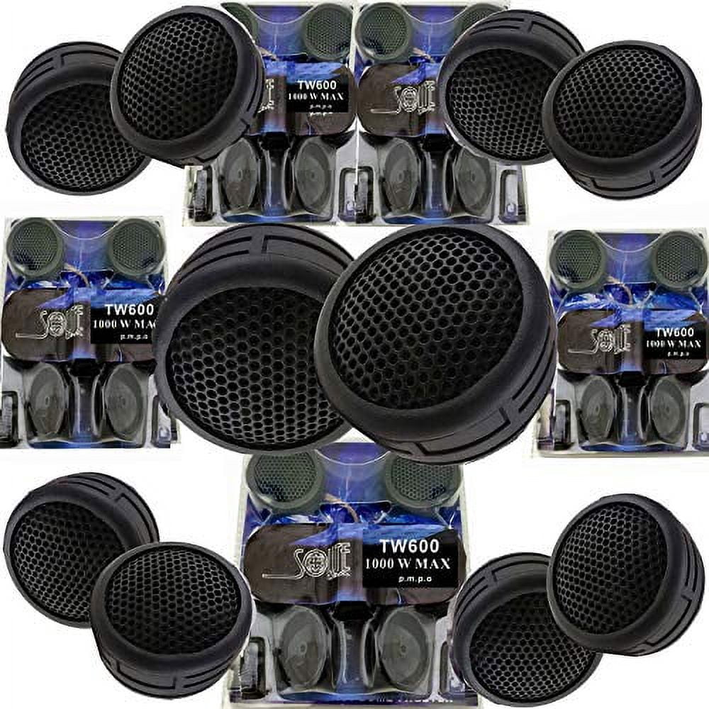 5 Pairs Absolute TW600 3000W Super High Frequency Mini Dome 1