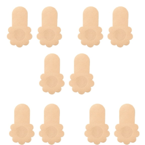 5 Pairs Adhesive Breast Lift Tape for Women Disposable Push Up Nipple Covers