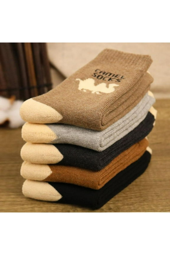 5 Pairs Alpaca Socks Men Women Wool Socks Warm Winter Socks