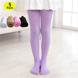 Girls Velvet Stretchy Dance Tights Comfort Colorful Leggings Pants Pantyhose Elastic Ballet Footed Tights Footed Stockings for Girls Walmart