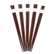 5 Pairs Bamboo Chopsticks Japanese Style Natural Wooden Chopsticks Set with Gift Box#1