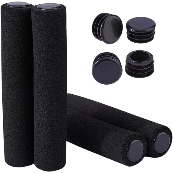 5 Pairs Bike Handlebar Grips 15cm/6 inch Long Inner Dia 32mm/1.3 inch Foam Cycling Bicycle Handlebar Cover Grips Foam Tubing Cover