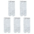 thumbnail image 1 of 5 Pairs Blank White Sublimation Socks Dye Sublimation Sock Blank Socks, 1 of 17