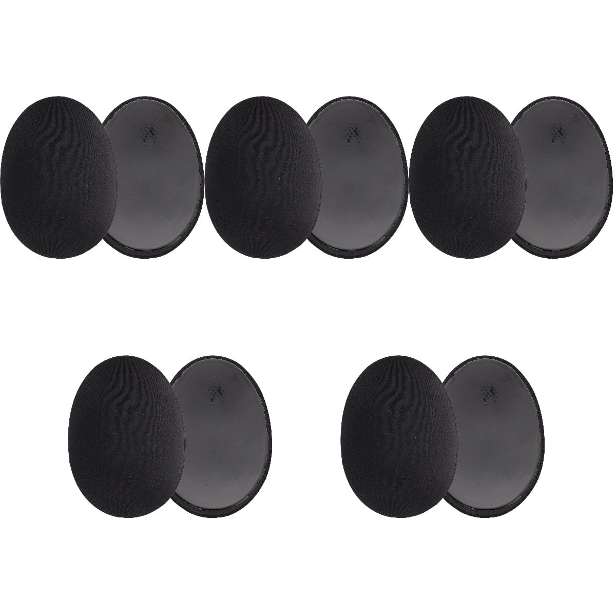 5 Pairs Buttock Pad Black Lingerie Adhesive Hip Pad Safe Body Shaping Butts Pads for Bigger