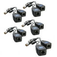 thumbnail image 2 of ANHAN Passive Video Balun With Power Long Distance Network Transceiver Cat5e/Cat6 Cable To BNC Male Connector Bnc To Rj45 Adapter Transmitter For Full HD Security Surveillance Camera System 1Pair 2 of 13