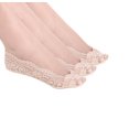 thumbnail image 1 of 5 Pairs Elegant Women's Lace No Show Thin Socks – Invisible Low Cut Nonslip Summer Socks for Ladies  TIKA, 1 of 4