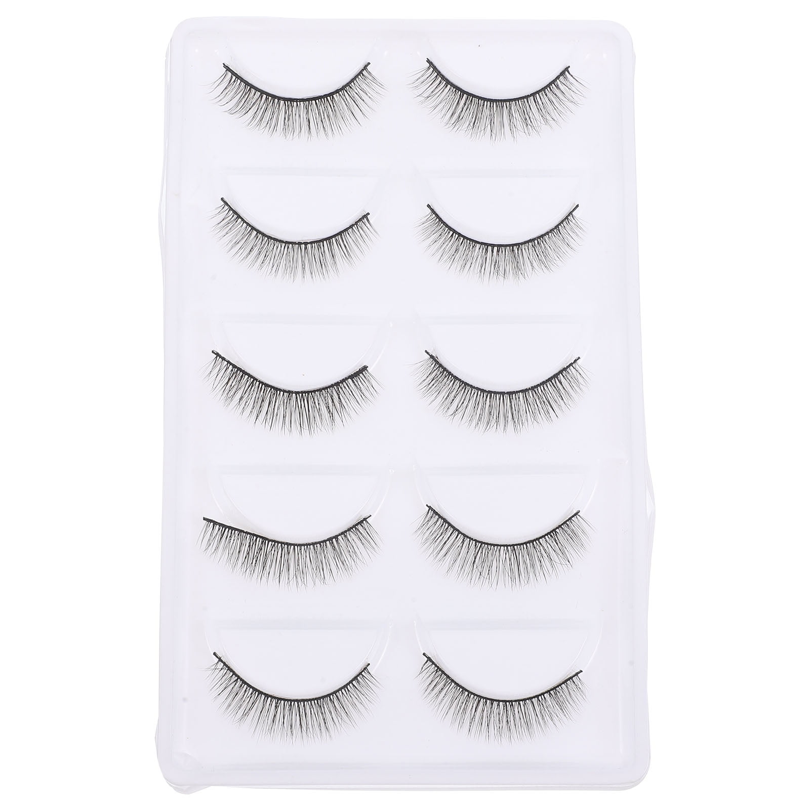 5 Pairs Fake Eyelashes Natural Eyelashes Fake Eye Lashes Fake Eyelash