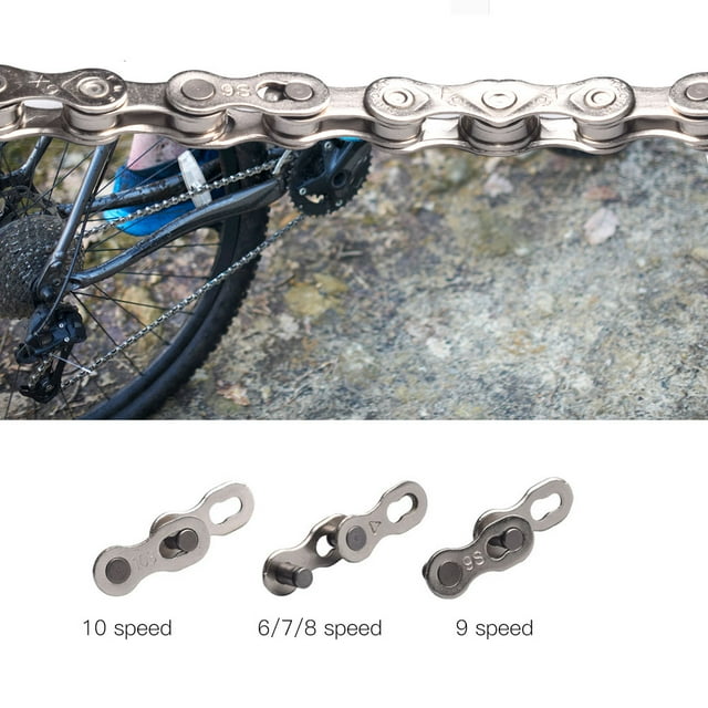 5 Pairs Heavy Duty Bike Quick Release Chain Mater Link Magic Joint