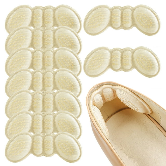 5 Pairs Heel Pads for Shoes, Heel Grips Liner Cushions Inserts for