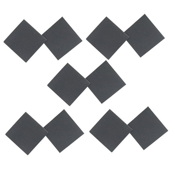 Topbathy shoe sole protectors Soles Pads Resin Black 5 Pairs for Women