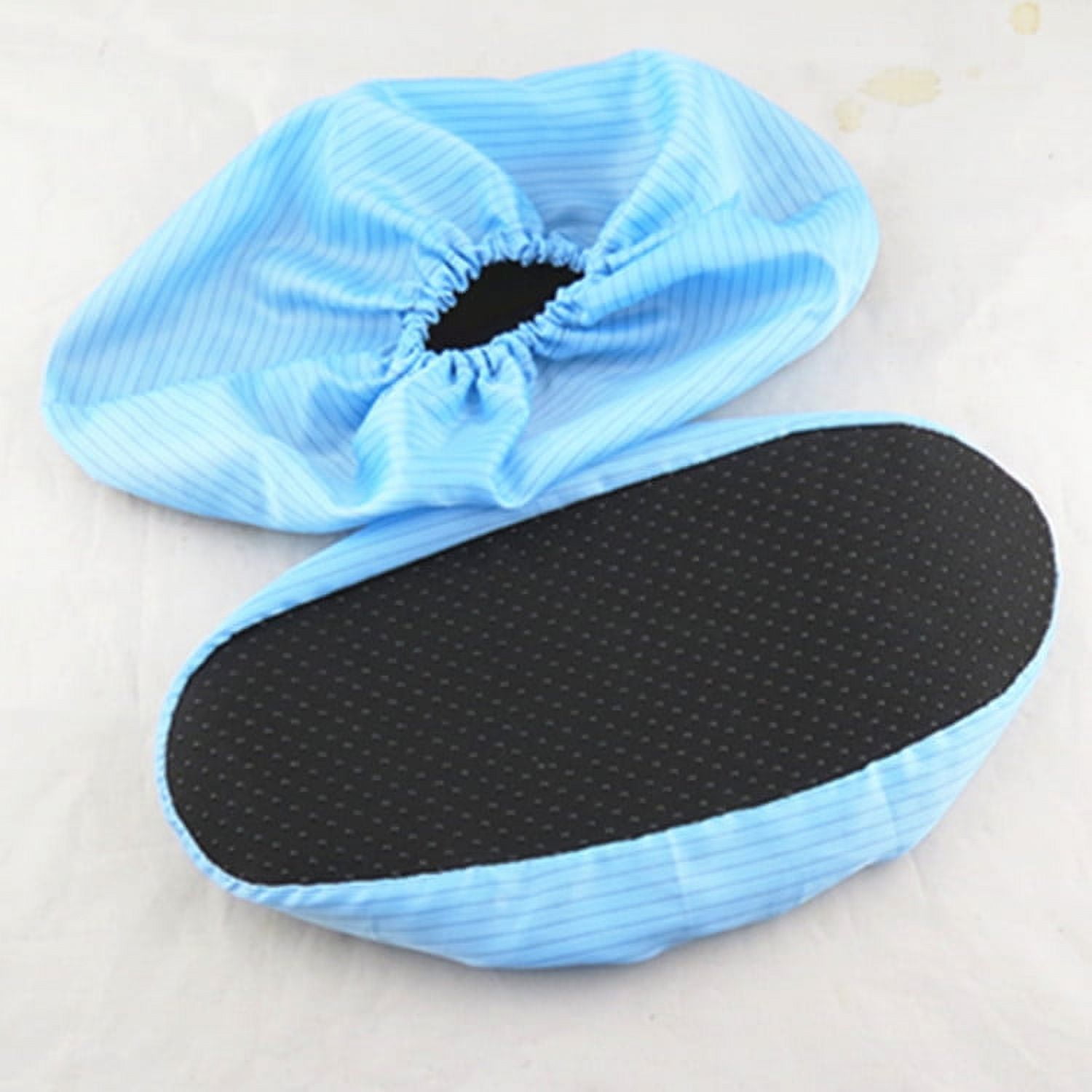 5 Pairs Indoor Shoe Covers Room Shoe Covers Breathable Shoe Protective