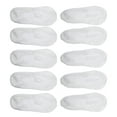 thumbnail image 1 of 5 Pairs Invisible Deep Mouth Lace Socks Sexy Fashion Breathable Soft No Show Socks for Women White, 1 of 7