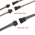 thumbnail image 1 of 5 Pairs Jstsm 2 Pin Plug Male To Female Wire Connector Led Light With Cable, 1 of 2