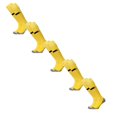 thumbnail image 1 of 5 Pairs Kids Soccer Socks Stretchy Knee High Tube Colorful Football Athletic Team Socks for Boys Girls knee high socks, blue knee high socks, 1 of 6