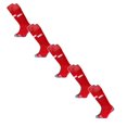 thumbnail image 1 of 5 Pairs Kids Soccer Socks Stretchy Knee High Tube Colorful Football Athletic Team Socks for Boys Girls knee high socks, blue knee high socks, 1 of 4