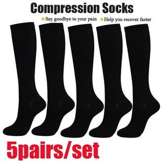 Spencer 2 Pairs Knee High Graduated Compression Socks 10-20mmHg for Men &  Women Best For Running,Athletic,Medical and Travel S-2XL 