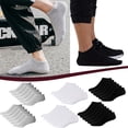 thumbnail image 1 of 5 Pairs Low Cut Sports Socks for Men and Women Breathable Invisible No Show Socks, 1 of 5